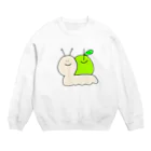 ゆるいもの倶楽部の🐌カタツムりんご🍏 Crew Neck Sweatshirt