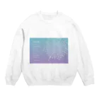 Coffret à bijouxの宇宙ドリンクメニューシリーズ Crew Neck Sweatshirt