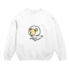 かたこのお店。のもふもふひつじ Crew Neck Sweatshirt