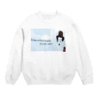 8umeko25のおじさん模様 Crew Neck Sweatshirt