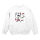 tororomuseumの盆踊りダンサー Crew Neck Sweatshirt