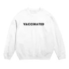 mincora.のワクチン接種済 VACCINATED　- black ver. 01 - スウェット