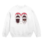 イラスト MONYAAT のスズメがちゅん*うわばきちゅんA** Crew Neck Sweatshirt