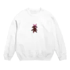 ゆるいぷーどるグッズ屋さんのゆるぷー/ブラウン Crew Neck Sweatshirt