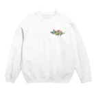 pluのカラフルトリケラ❤️💛💚💙💜 Crew Neck Sweatshirt