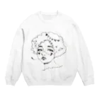 303companyの鉛筆画「サーカス」 Crew Neck Sweatshirt