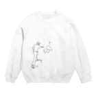 モルックマニアの元祖モルック野郎 Crew Neck Sweatshirt