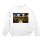 AAAstarsのスペースシャトル　コクピット Crew Neck Sweatshirt