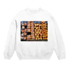 EijiPonの柑橘系 Crew Neck Sweatshirt