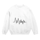 Mon_F13の___ぎざぎざパーカー___ Crew Neck Sweatshirt