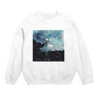 Masashi Kaminkoの【パンダ】イルカとポンちゃん Crew Neck Sweatshirt