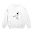 uhei art works.のポーズ Crew Neck Sweatshirt