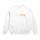 tan-i.shopのtan-i.shop (白抜き) Crew Neck Sweatshirt