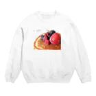 イエローローズのフルーツの森のパンケーキ Crew Neck Sweatshirt