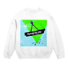 堅と柔のフライング鳥居 Crew Neck Sweatshirt