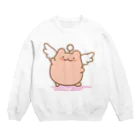 Tonpyoのはむてん（あいさつ） Crew Neck Sweatshirt