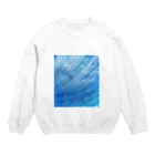 LUCENT LIFEの宇宙の風 / Space Wind Crew Neck Sweatshirt