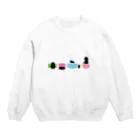 fumika181のゆるびと Crew Neck Sweatshirt