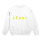 knot the peopleのlemon Crew Neck Sweatshirt