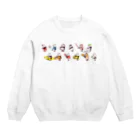 キッチュのスポーツパンダ Crew Neck Sweatshirt