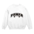 グラフィンのPROTEIN プロテイン ブラック Crew Neck Sweatshirt