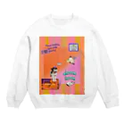 𝙈𝙊𝙈𝙊'𝙨 𝙎𝙝𝙤𝙥のvintage vaporwave #02 Crew Neck Sweatshirt