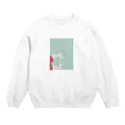 なちゃんの夏、ダラける Crew Neck Sweatshirt