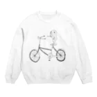 室井雑貨屋のとどくかな Crew Neck Sweatshirt