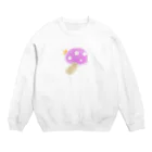 kenkenのドリーミングきのこ Crew Neck Sweatshirt