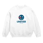 UNIVER GOODSのユニバーロゴ Crew Neck Sweatshirt