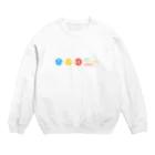 春はカレー丼のtraffic =^..^= light Crew Neck Sweatshirt