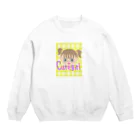 そるちショップのキュートガールチェックver Crew Neck Sweatshirt