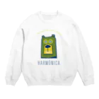 パティスリーハーモニカのハーモニカクマ（G） Crew Neck Sweatshirt