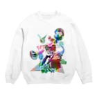 カズシフジイのエンタメコラージュ Crew Neck Sweatshirt