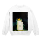 comme des léspaceのどっかの天文台 Crew Neck Sweatshirt