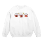 イラスト MONYAAT のたしかに　たしかに　ただのカニ*A Crew Neck Sweatshirt