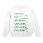 すごい改善の推しショートカット 6選 Crew Neck Sweatshirt