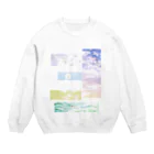 蛍石のブロック Crew Neck Sweatshirt