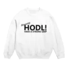 サンタルヌーのHODLデザイン スウェット