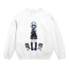 re*raのre*raちゃん Crew Neck Sweatshirt