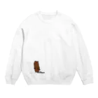 pinyako5502のprairiedogのたまちゃん Crew Neck Sweatshirt