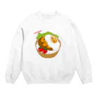 Draw freelyのロコモコ Crew Neck Sweatshirt