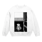 yohakuyaのtoraya　#Tシャツのよはくを埋める Crew Neck Sweatshirt