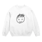 おハゲくんのお父ちゃんのおハゲくん Crew Neck Sweatshirt