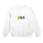 コッドの家の鳥たち Crew Neck Sweatshirt