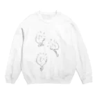 YUe@フェレットグッズ販売所のonazihito Crew Neck Sweatshirt