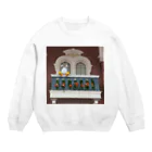 l'etoile la fluerのusatama Crew Neck Sweatshirt