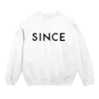 SINCEのSINCE logo (black) スウェット