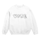 APT406のLET'S VOTE!  Crew Neck Sweatshirt