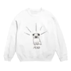 ぱをみせのパグ Crew Neck Sweatshirt